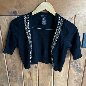 Grass collection embellished sweater